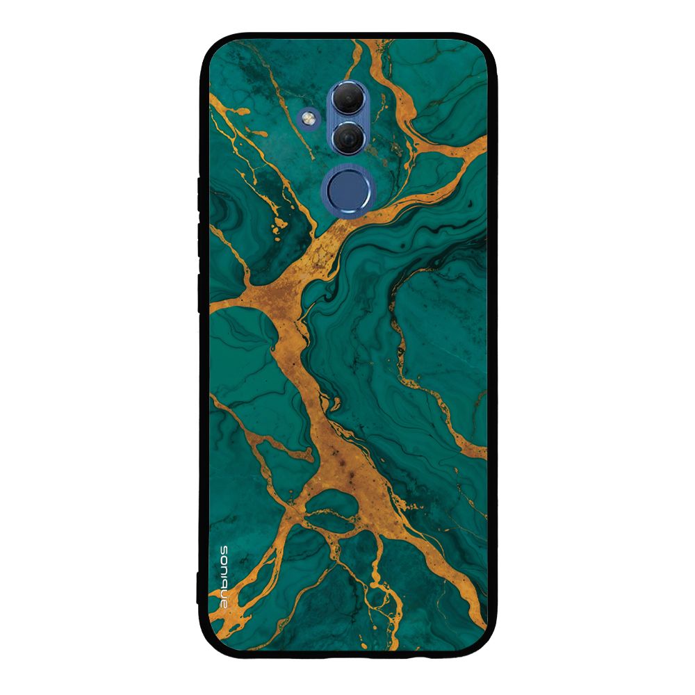 Θήκη Sonique Marble Series για Huawei Mate 20 Lite Πράσινο