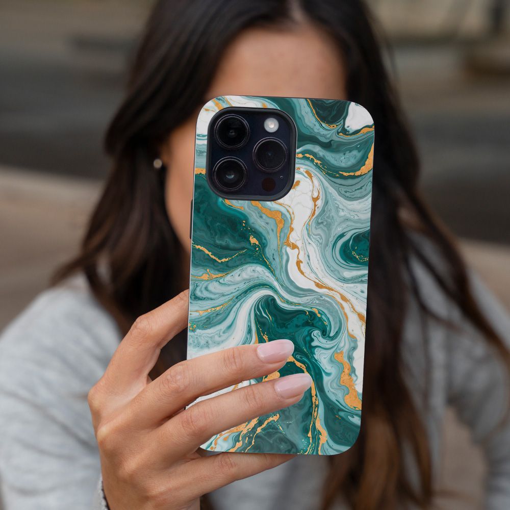 Θήκη Sonique Marble Series για Huawei Mate 20 Lite Πράσινο 01