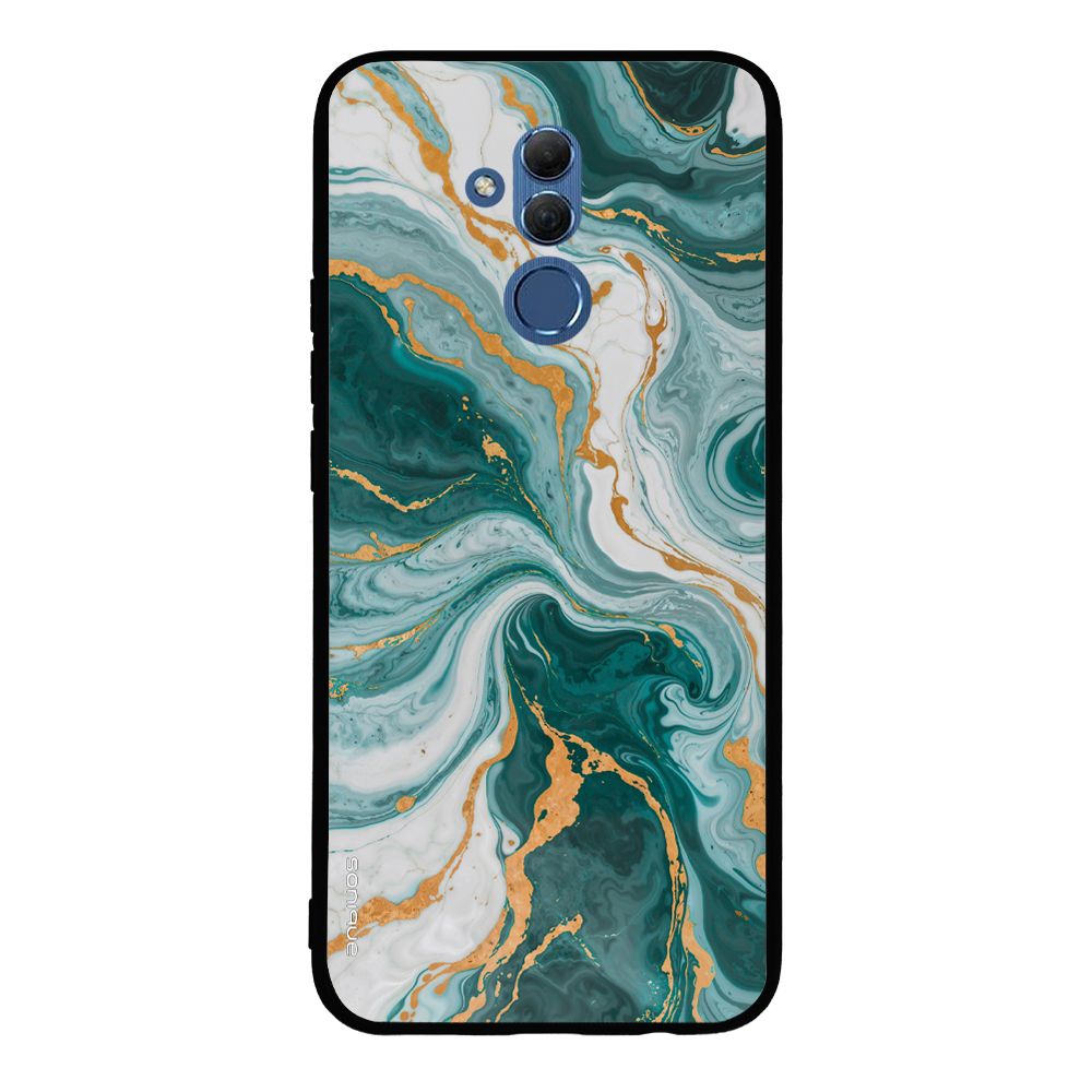 Θήκη Sonique Marble Series για Huawei Mate 20 Lite Πράσινο 01