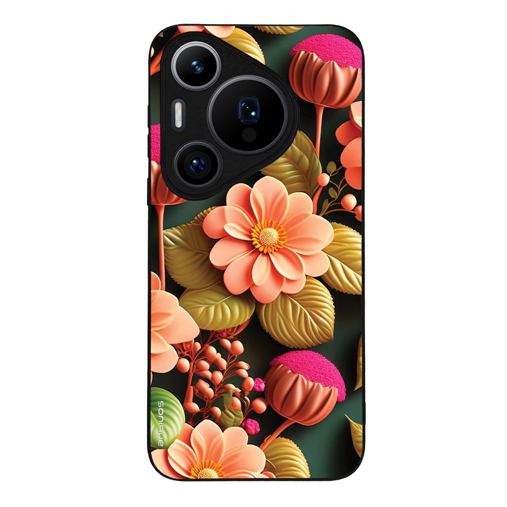Θήκη Sonique 3D Flower Series για Huawei Pura 70 Pro Σομόν