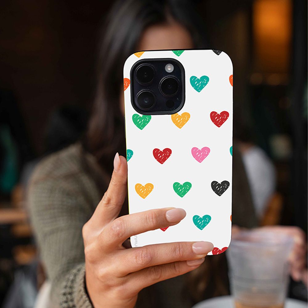 Θήκη Sonique Heart Series για Huawei Mate 20 Lite Λευκό 02