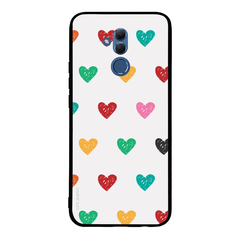 Θήκη Sonique Heart Series για Huawei Mate 20 Lite Λευκό 02