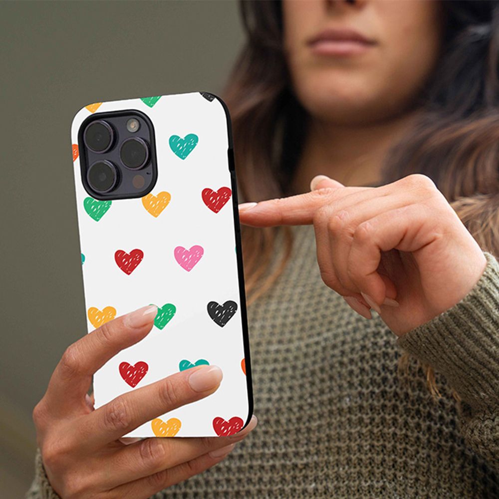 Θήκη Sonique Heart Series για Huawei Mate 20 Lite Λευκό 02
