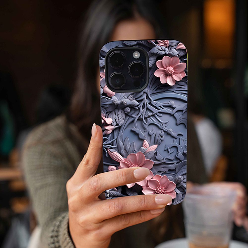Θήκη Sonique 3D Flower Series για Realme C30 Ροζ 02