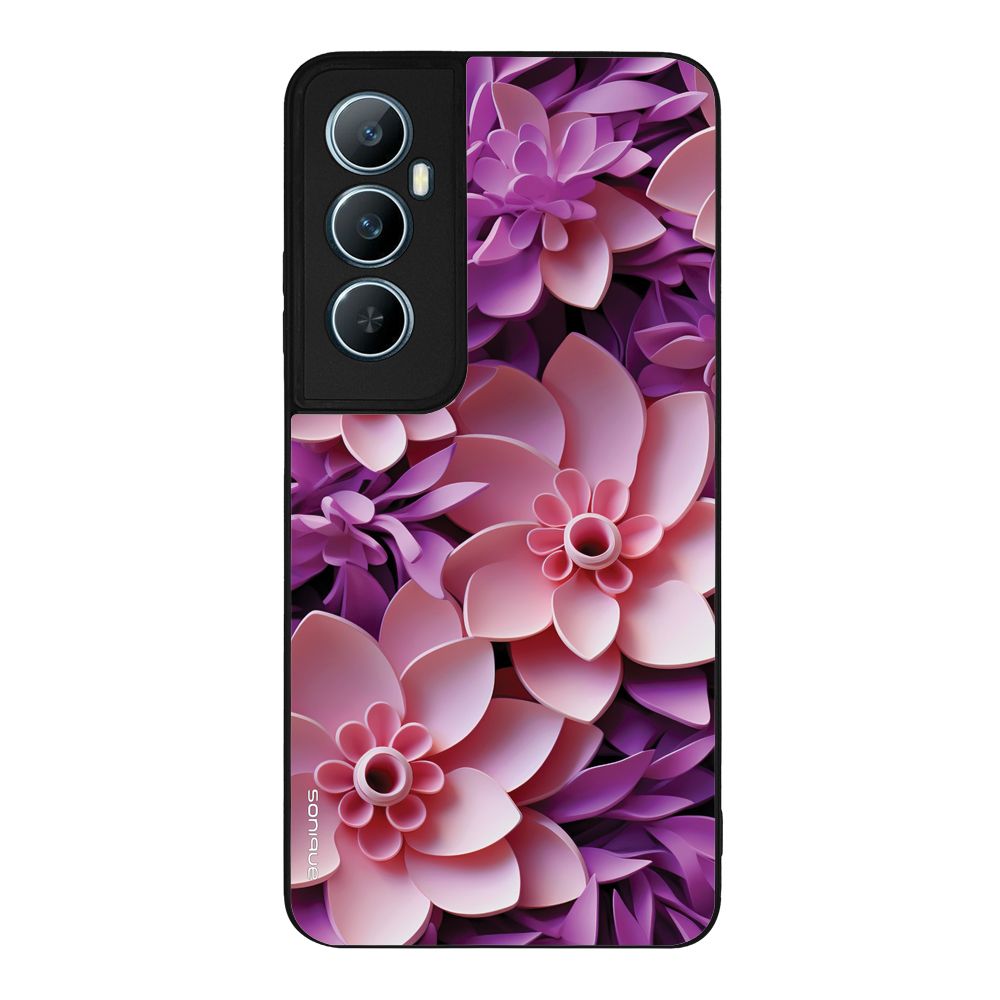 Θήκη Sonique 3D Flower Series για Realme C65 4G Ροζ