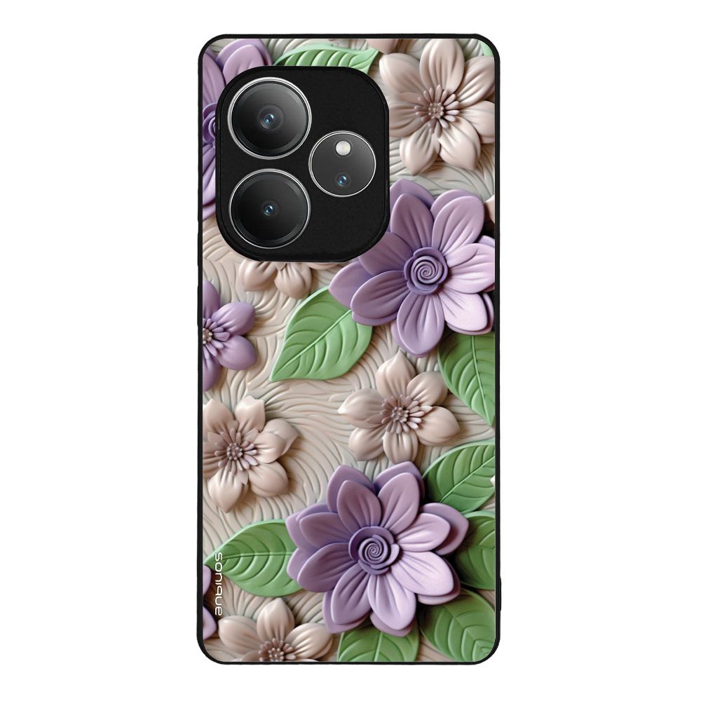Θήκη Sonique 3D Flower Series για Realme GT 6 5G / Realme GT 6T 5G Βιολετί