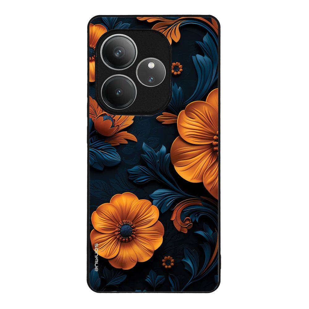 Θήκη Sonique 3D Flower Series για Realme GT 6 5G / Realme GT 6T 5G Πορτοκαλί 01