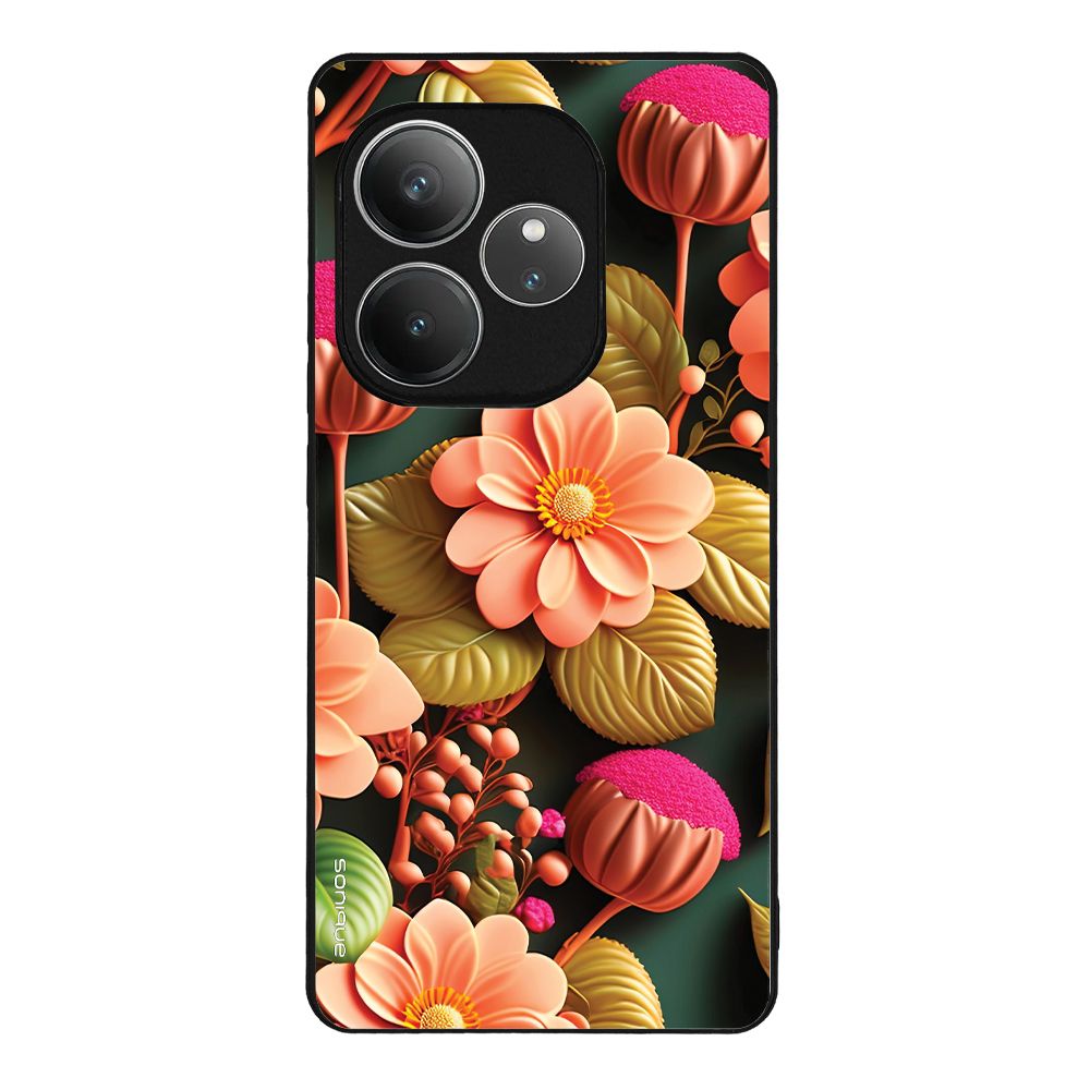Θήκη Sonique 3D Flower Series για Realme GT 6 5G / Realme GT 6T 5G Σομόν