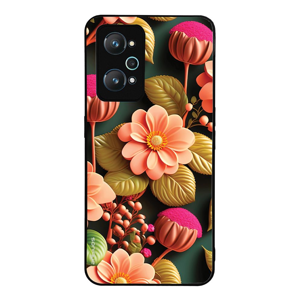 Θήκη Sonique 3D Flower Series για Realme GT Neo 2 5G / Realme GT 2 5G / Realme GT Neo 3T 5G Σομόν