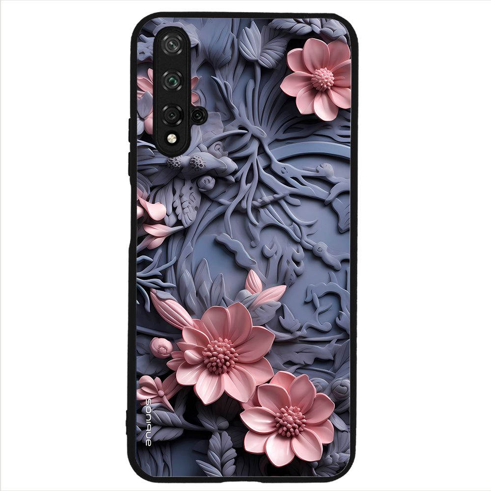 Θήκη Sonique 3D Flower Series για Honor 20 / Nova 5T Ροζ 02