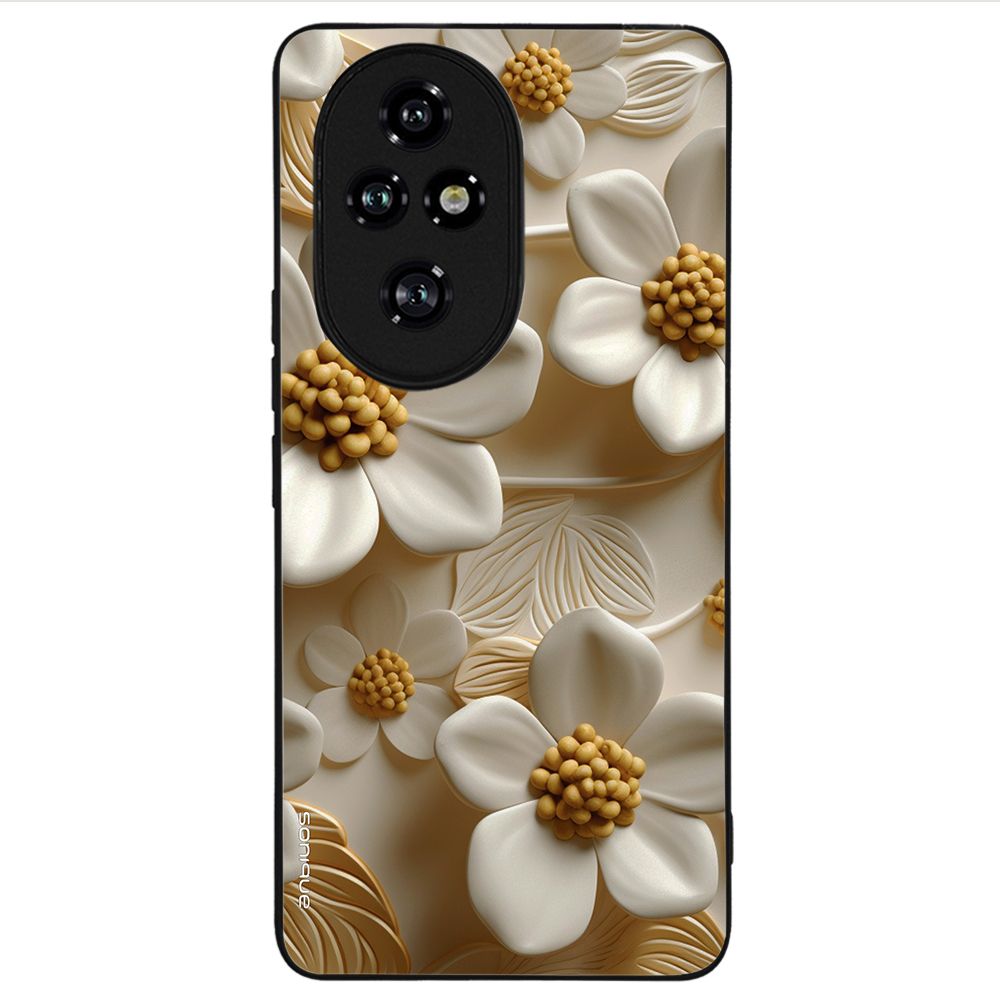 Θήκη Sonique 3D Flower Series για Honor 200 Pro 5G Λευκό
