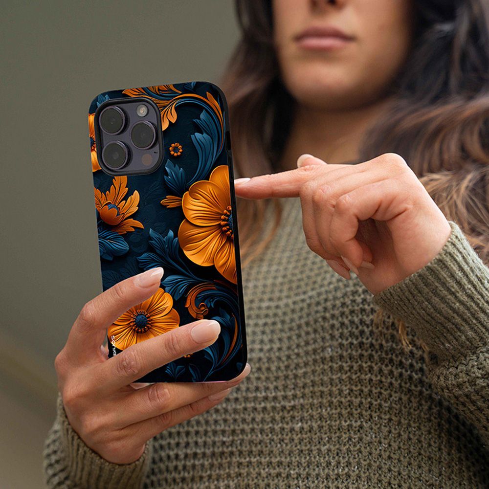 Θήκη Sonique 3D Flower Series για Honor 50 5G / Nova 9 Πορτοκαλί 01