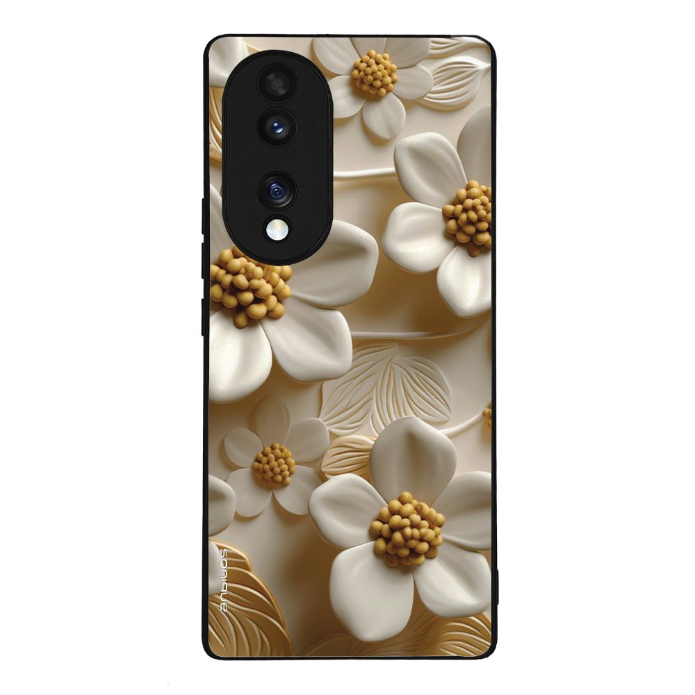 Θήκη Sonique 3D Flower Series για Honor 70 5G Λευκό