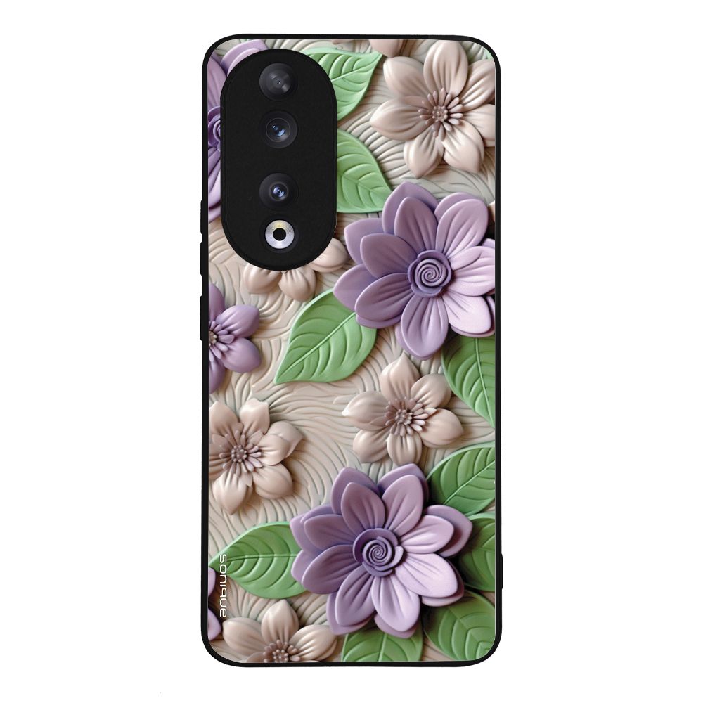 Θήκη Sonique 3D Flower Series για Honor 90 5G Βιολετί