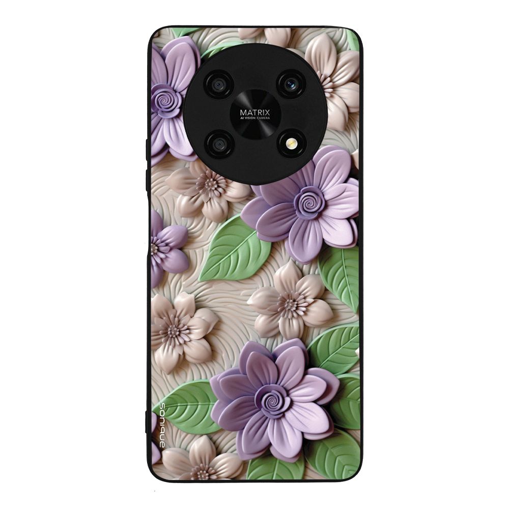 Θήκη Sonique 3D Flower Series για Honor Magic4 Lite 5G Βιολετί