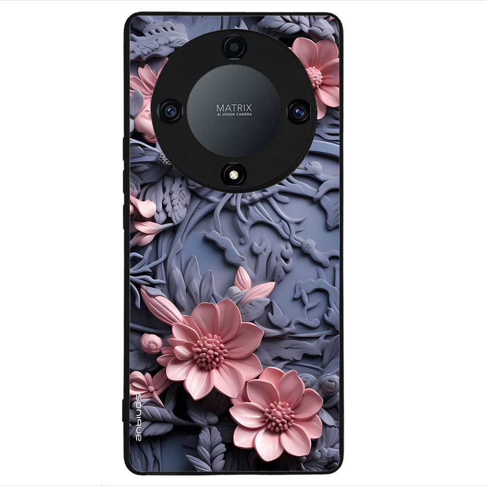 Θήκη Sonique 3D Flower Series για Honor Magic5 Lite 5G Ροζ 02