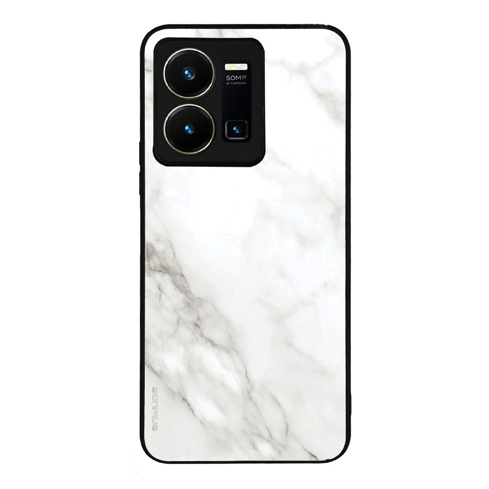 Θήκη Sonique Marble Series για VIVO Y35 4G / VIVO Y22 / VIVO Y22S Λευκό