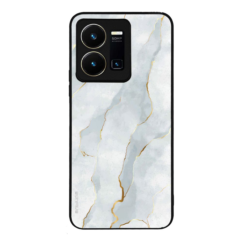 Θήκη Sonique Marble Series για VIVO Y35 4G / VIVO Y22 / VIVO Y22S Λευκό 01