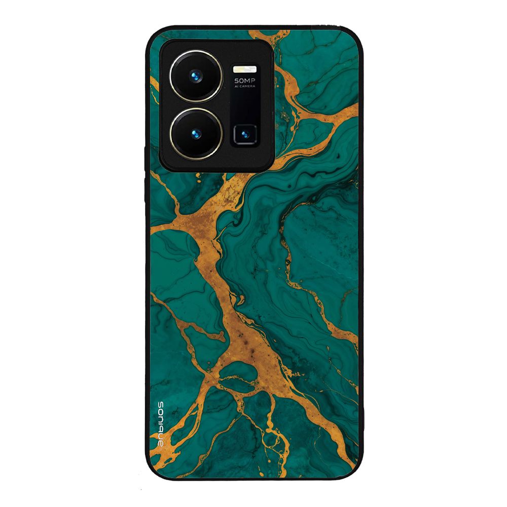Θήκη Sonique Marble Series για VIVO Y35 4G / VIVO Y22 / VIVO Y22S Πράσινο