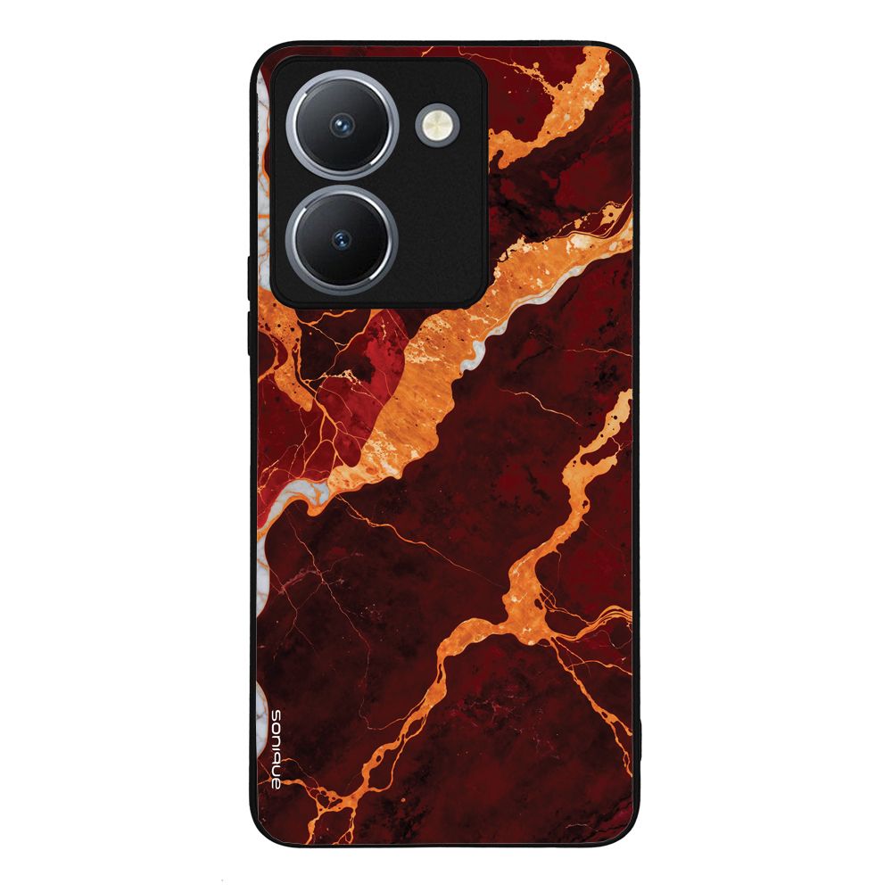 Θήκη Sonique Marble Series για VIVO Y36 4G / VIVO Y36 5G / VIVO Y27 5G / VIVO Y27s Κόκκινο