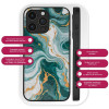 Θήκη Sonique Marble Series για VIVO Y74s / VIVO Y76 5G Πράσινο 01