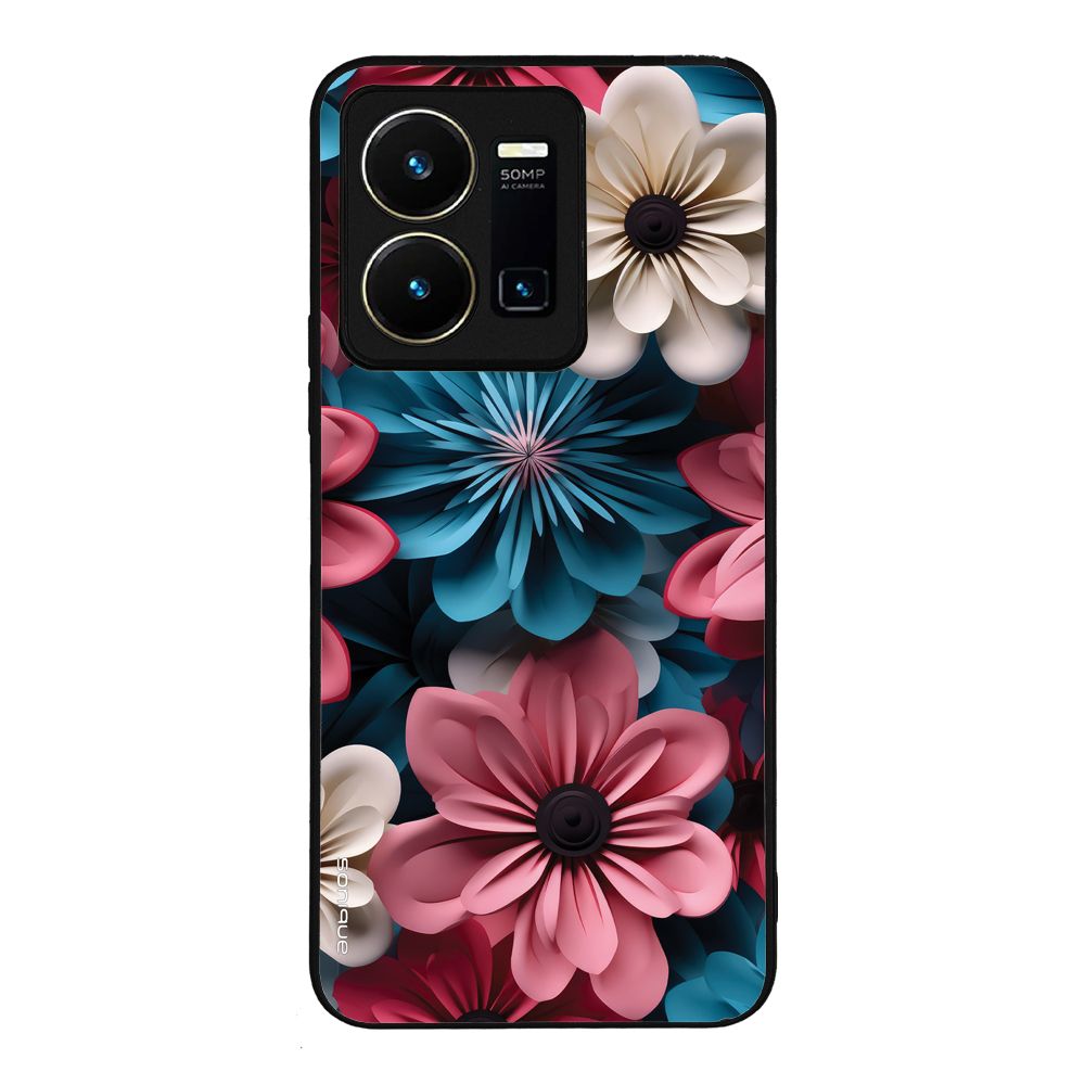 Θήκη Sonique 3D Flower Series για VIVO Y35 4G / VIVO Y22 / VIVO Y22S Ροζ 01