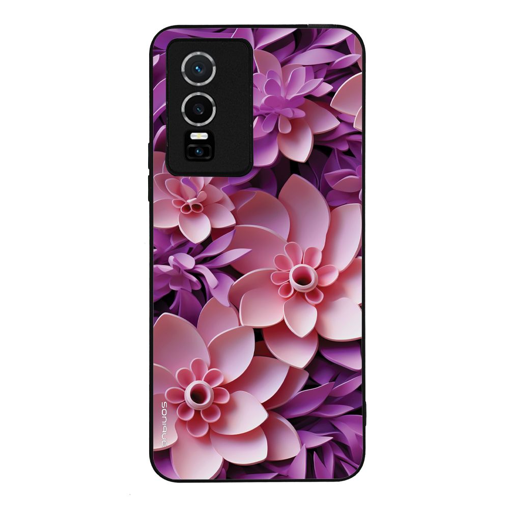 Θήκη Sonique 3D Flower Series για VIVO Y74s / VIVO Y76 5G Ροζ