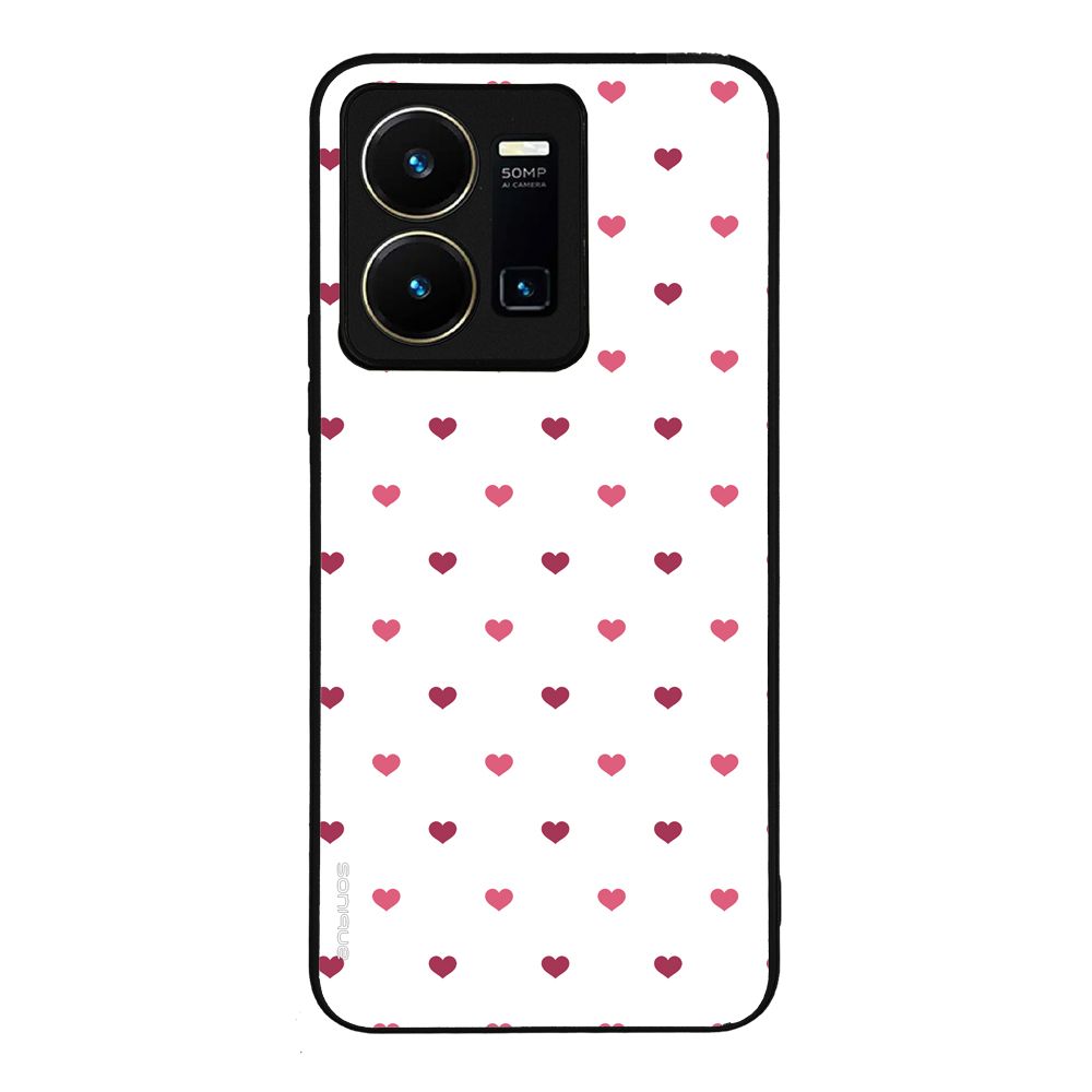 Θήκη Sonique Heart Series για VIVO Y35 4G / VIVO Y22 / VIVO Y22S Λευκό 01