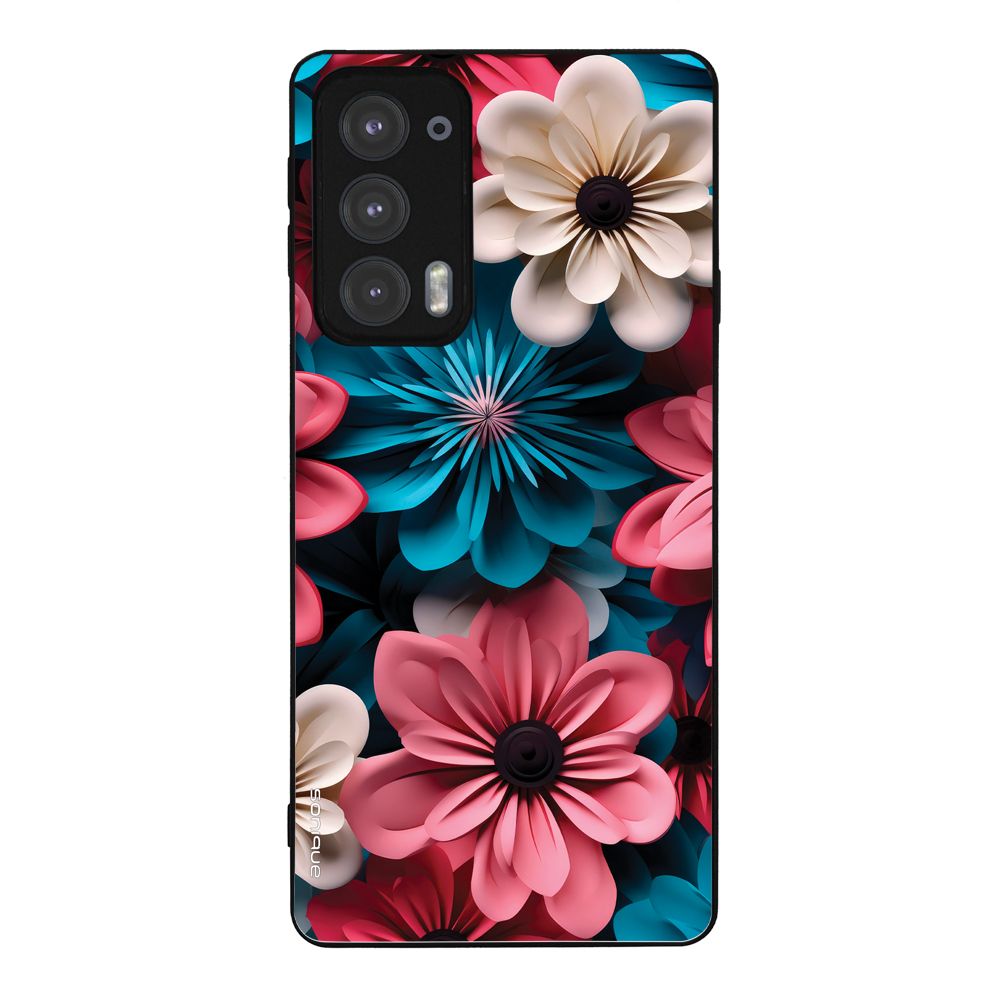 Θήκη Sonique 3D Flower Series για Motorola Edge 20 5G Ροζ 01