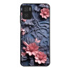 Θήκη Sonique 3D Flower Series για Motorola Moto E22 4G Ροζ 02