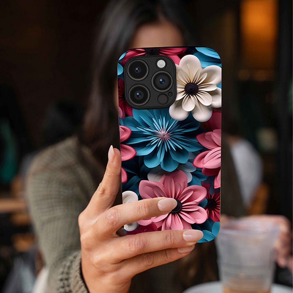Θήκη Sonique 3D Flower Series για Motorola Moto G31 4G / Moto G41 4G Ροζ 01