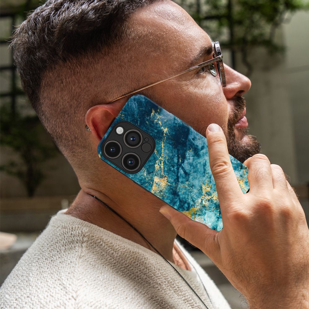 Θήκη Sonique Marble Series για Google Pixel 9 5G Μπλε