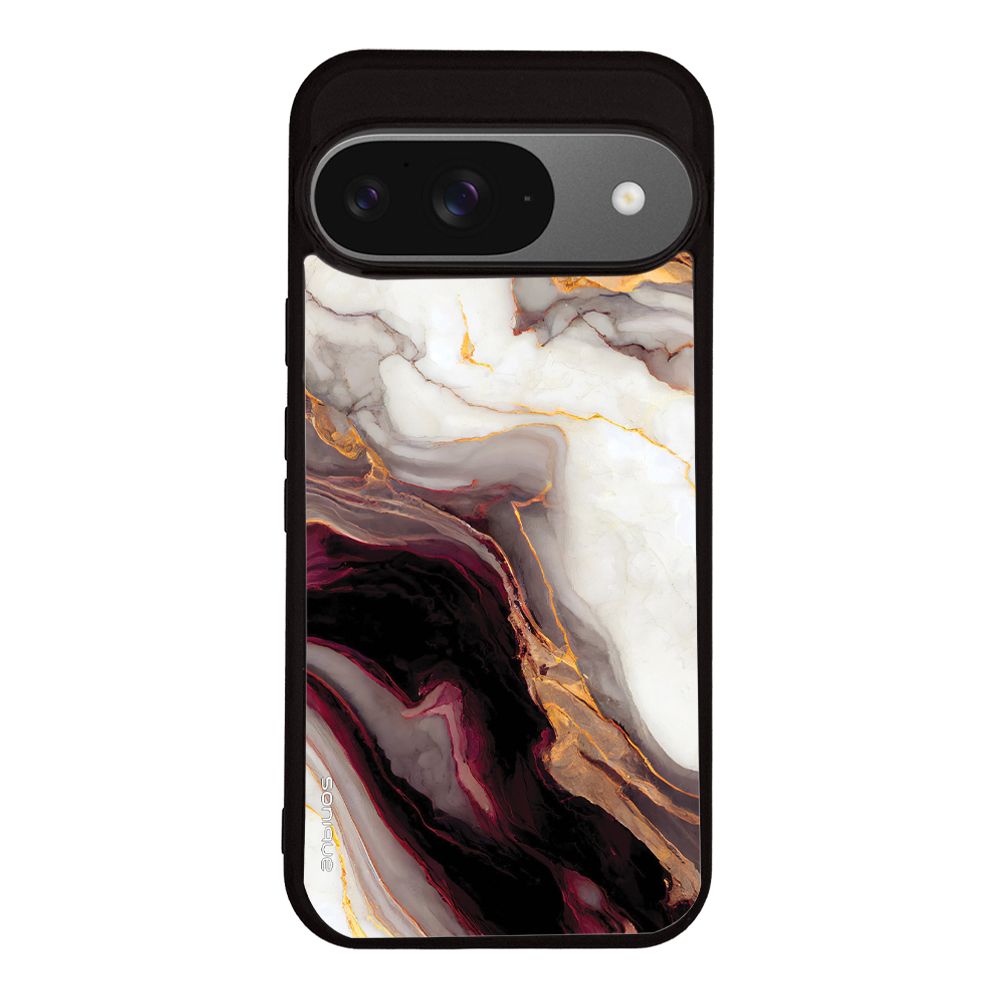 Θήκη Sonique Marble Series για Google Pixel 9 5G Μπορντώ