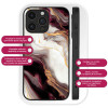 Θήκη Sonique Marble Series για Google Pixel 9 Pro 5G Μπορντώ
