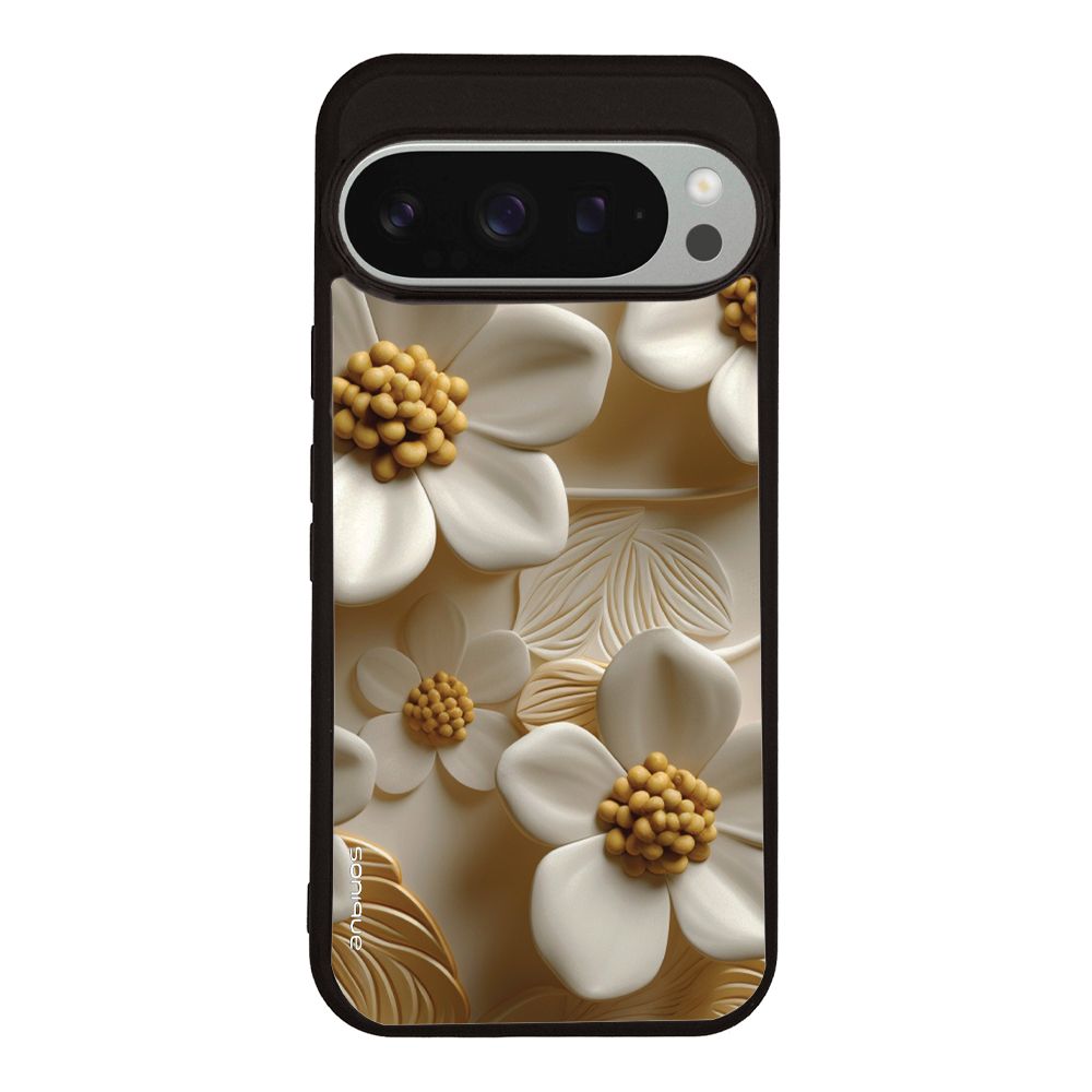 Θήκη Sonique 3D Flower Series για Google Pixel 9 Pro 5G Λευκό
