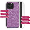 Θήκη Sonique Heart Series για Google Pixel 8a 5G Βιολετί