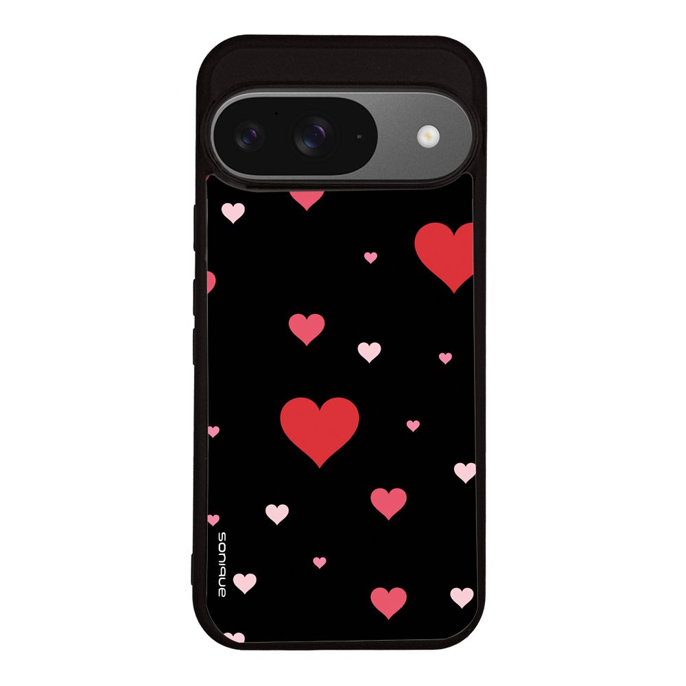 Θήκη Sonique Heart Series για Google Pixel 9 5G Μαύρο