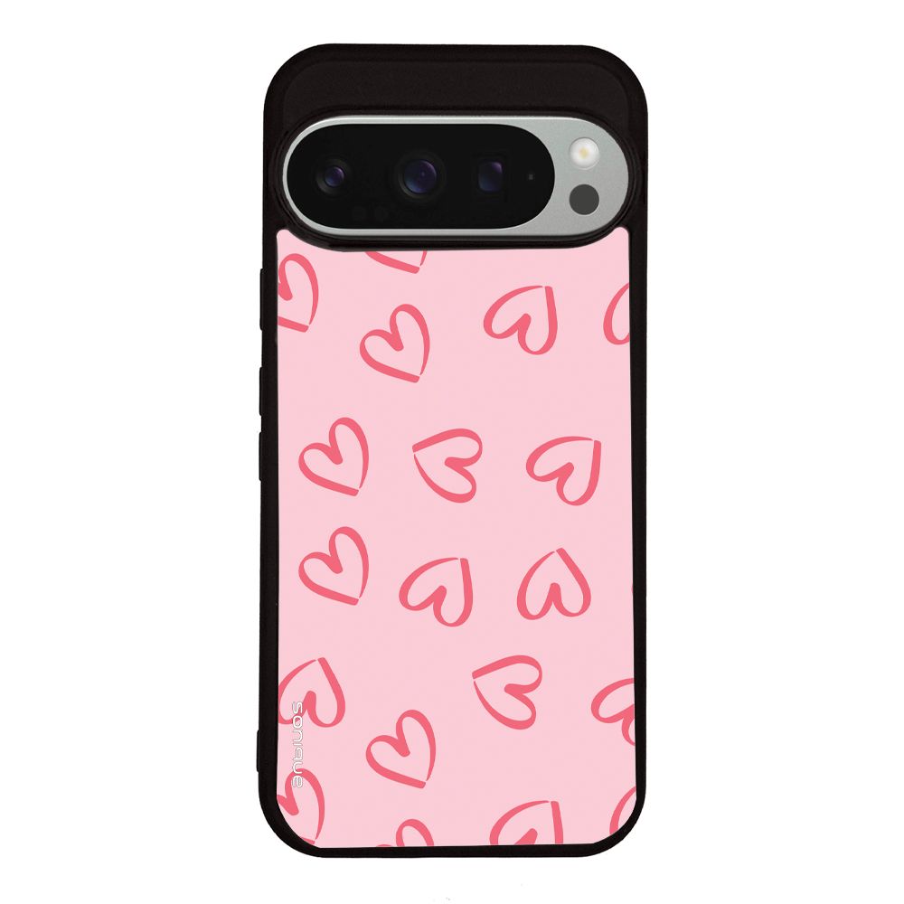 Θήκη Sonique Heart Series για Google Pixel 9 Pro 5G Ροζ