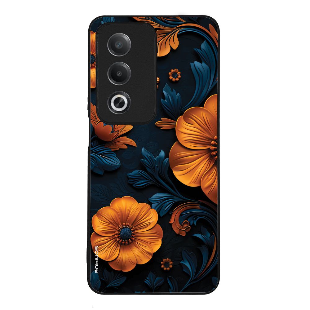 Θήκη Sonique 3D Flower Series για Oppo A80 5G Πορτοκαλί 01