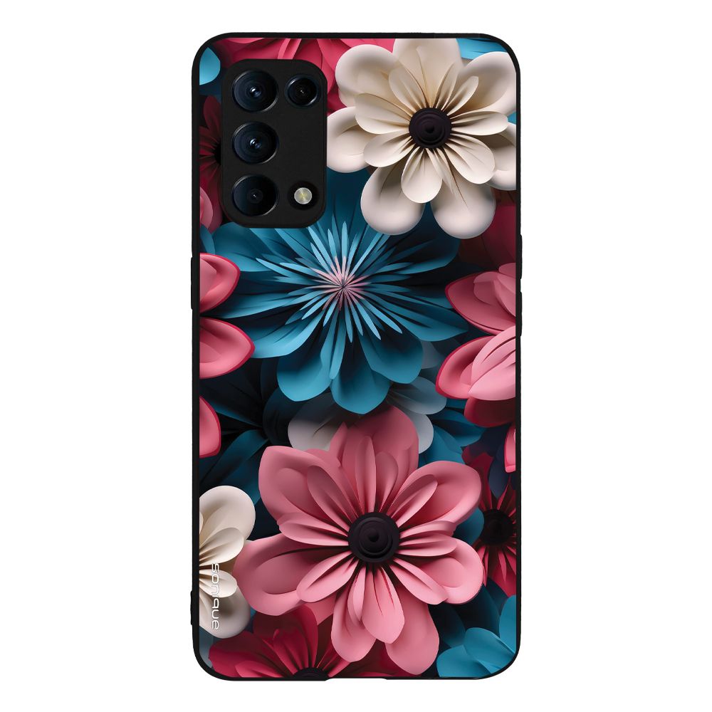 Θήκη Sonique 3D Flower Series για Oppo Find X3 Lite 5G Ροζ 01
