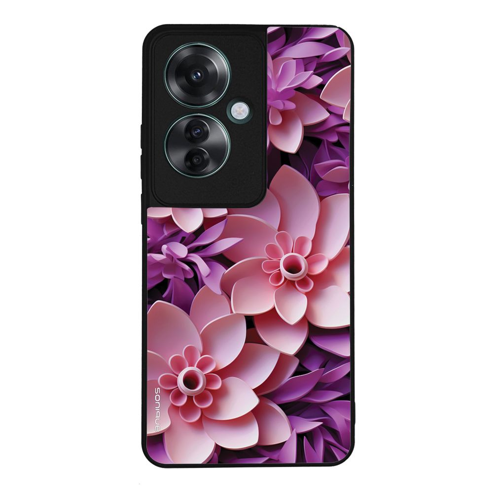 Θήκη Sonique 3D Flower Series για Oppo Reno11 F 5G Ροζ