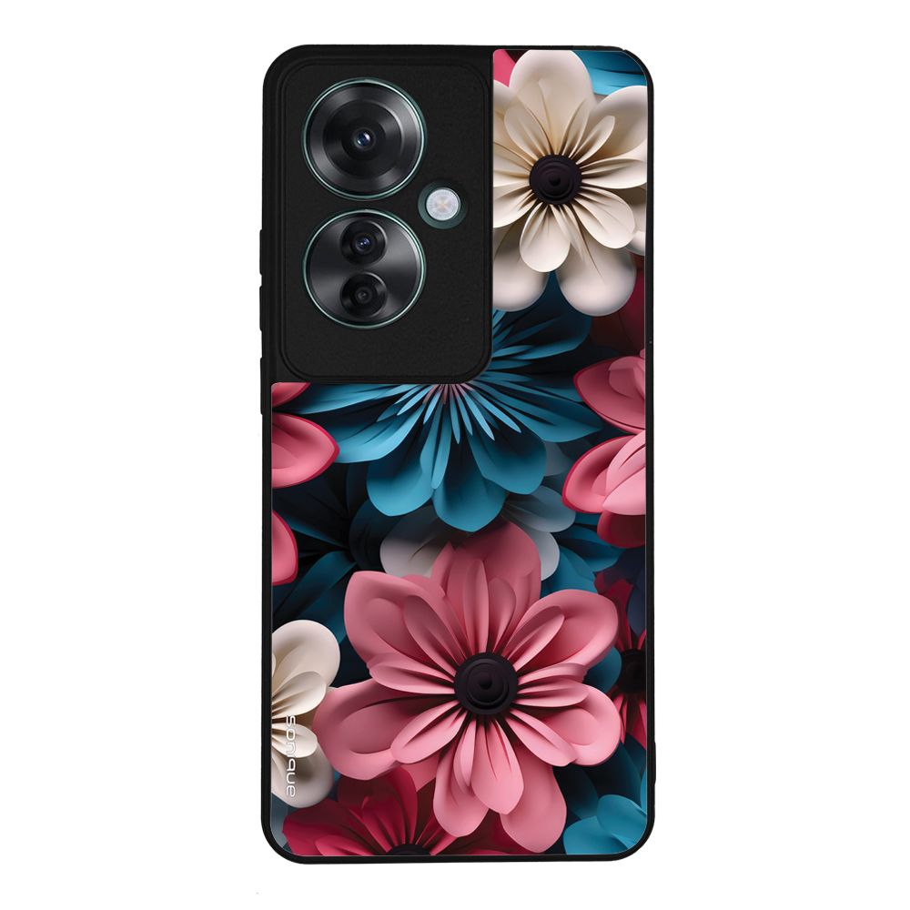 Θήκη Sonique 3D Flower Series για Oppo Reno11 F 5G Ροζ 01
