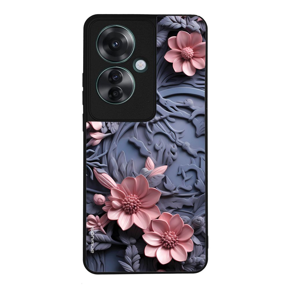 Θήκη Sonique 3D Flower Series για Oppo Reno11 F 5G Ροζ 02