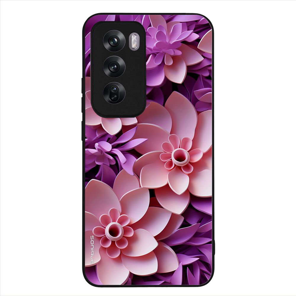 Θήκη Sonique 3D Flower Series για Oppo Reno12 Pro 5G Ροζ