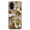 Θήκη Sonique 3D Flower Series για Oppo Reno7 Lite 5G / Oppo Reno8 Lite 5G Λευκό