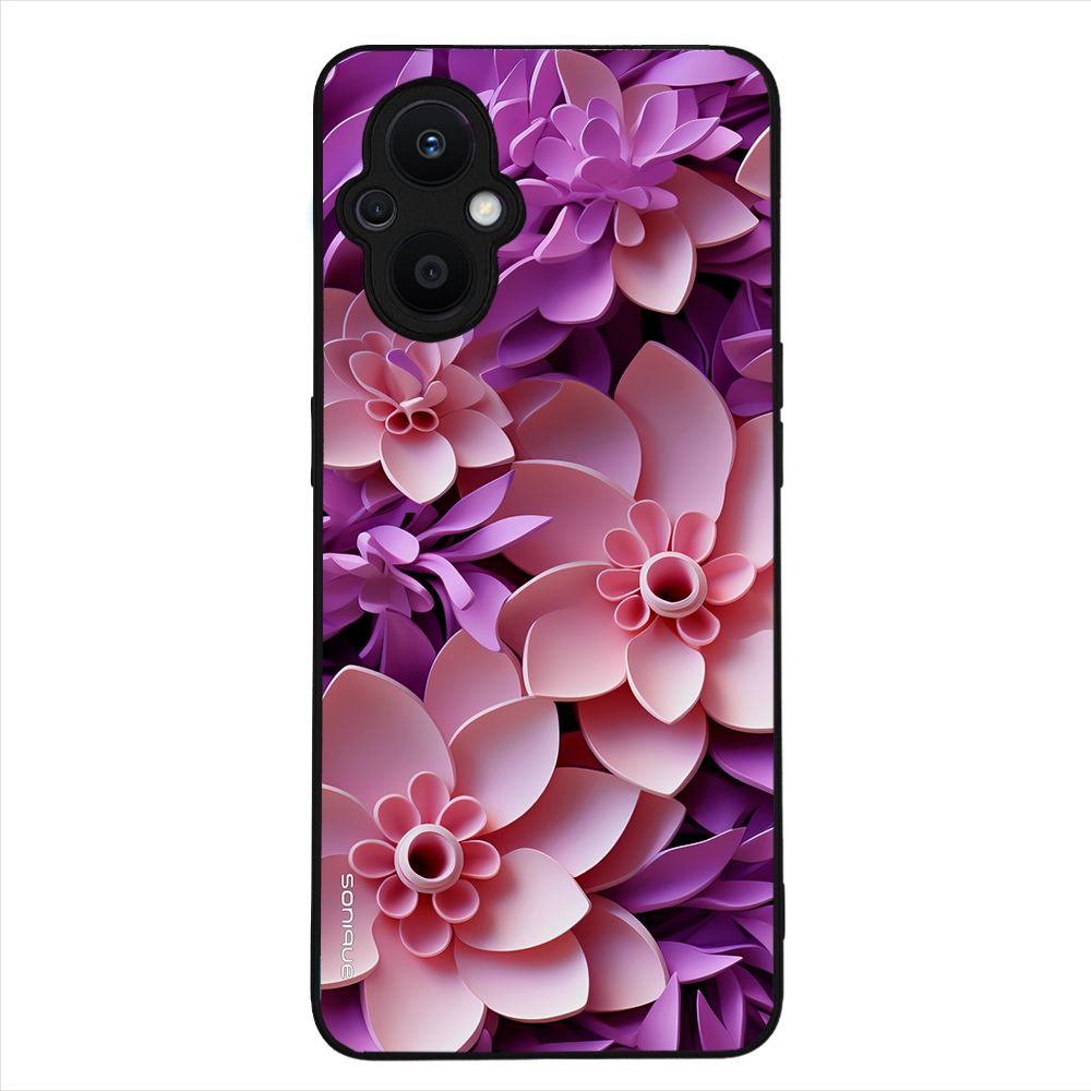 Θήκη Sonique 3D Flower Series για Oppo Reno7 Lite 5G / Oppo Reno8 Lite 5G Ροζ