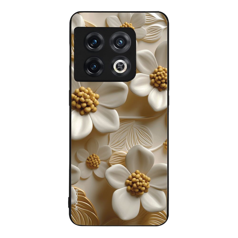 Θήκη Sonique 3D Flower Series για OnePlus 10 Pro 5G Λευκό