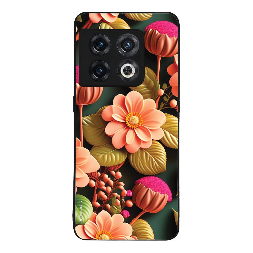 Θήκη Sonique 3D Flower Series για OnePlus 10 Pro 5G Σομόν