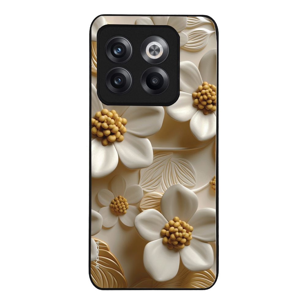 Θήκη Sonique 3D Flower Series για OnePlus 10T Λευκό