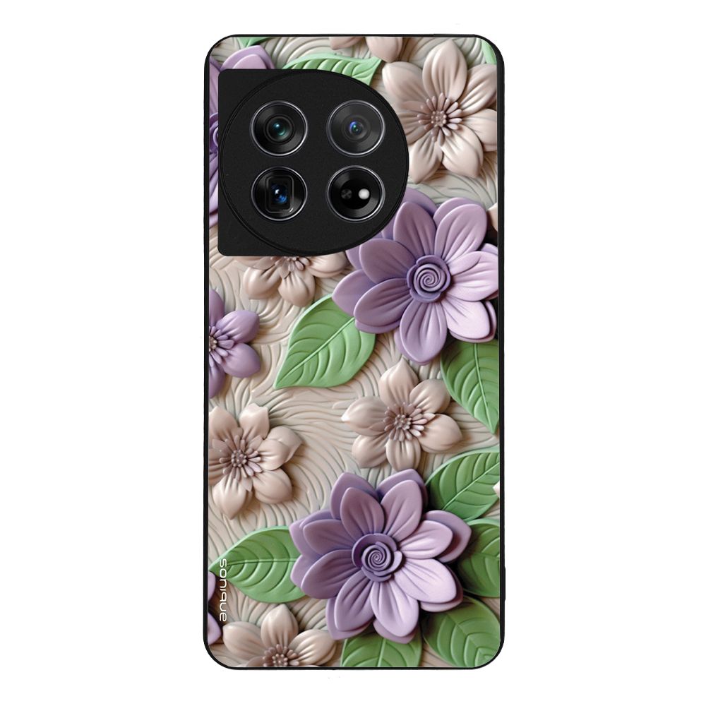 Θήκη Sonique 3D Flower Series για OnePlus 11 5G Βιολετί